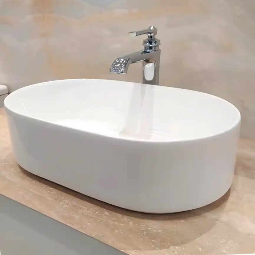 Раковина AVS Ария 801-0211-46GW 46x31 белая фото 2