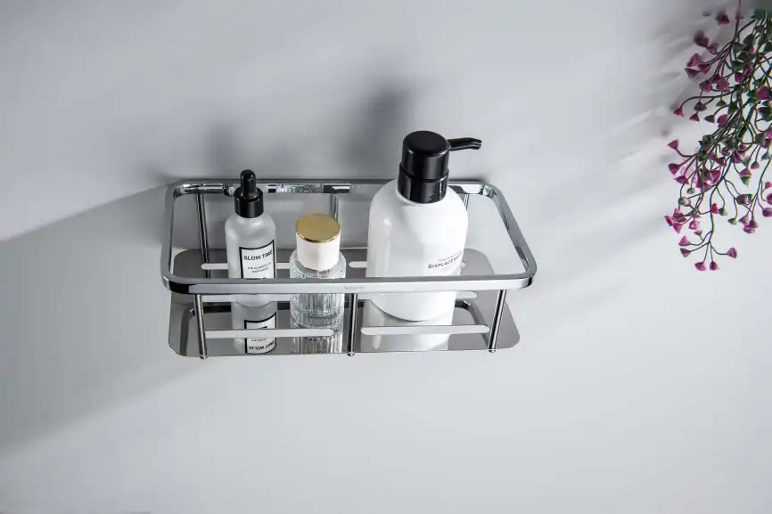 Полка для душа Aquatek AQ4936CR, Хром фото 3