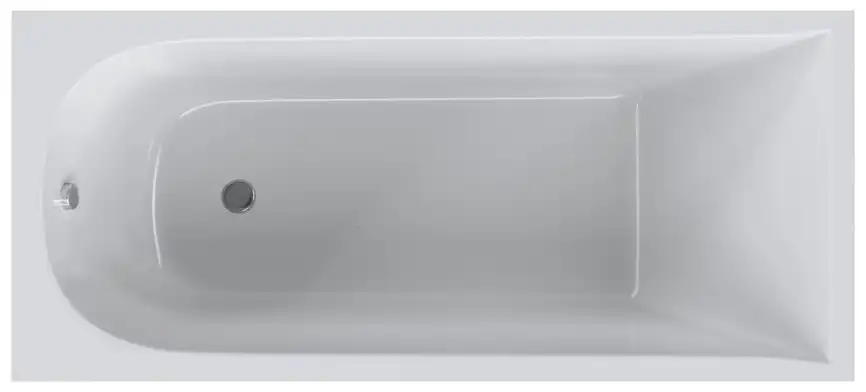 Акриловая ванна Alba Spa IMPERO 170х75 см, ВПР0200200100, Белая фото 1