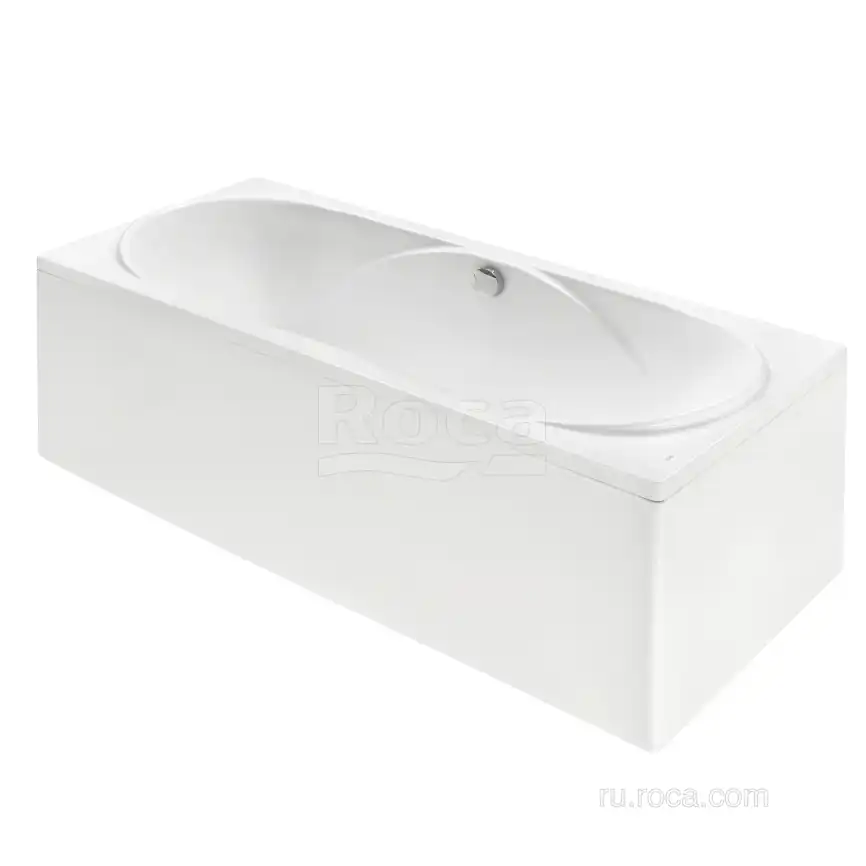 Акриловая ванна Roca MADEIRA 180х80 248525000 прямоугольная, Белая фото 1