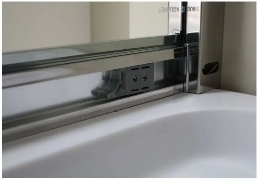 Душевой уголок Aquanet Delta NPE2142 100x100, R550, прозрачное стекло фото 6