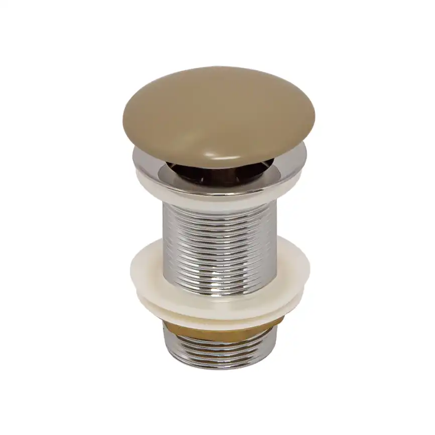 Раковина AVS Лилиан 36x36 капучино матовая с донным клапаном фото 5