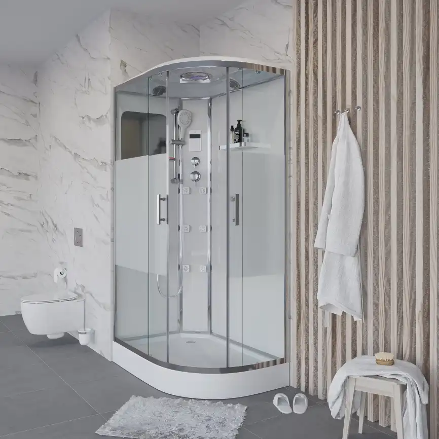 Душевая кабина Niagara Ultra 120х80х220 NG-303-01L низкий поддон, с гидромассажем фото 2