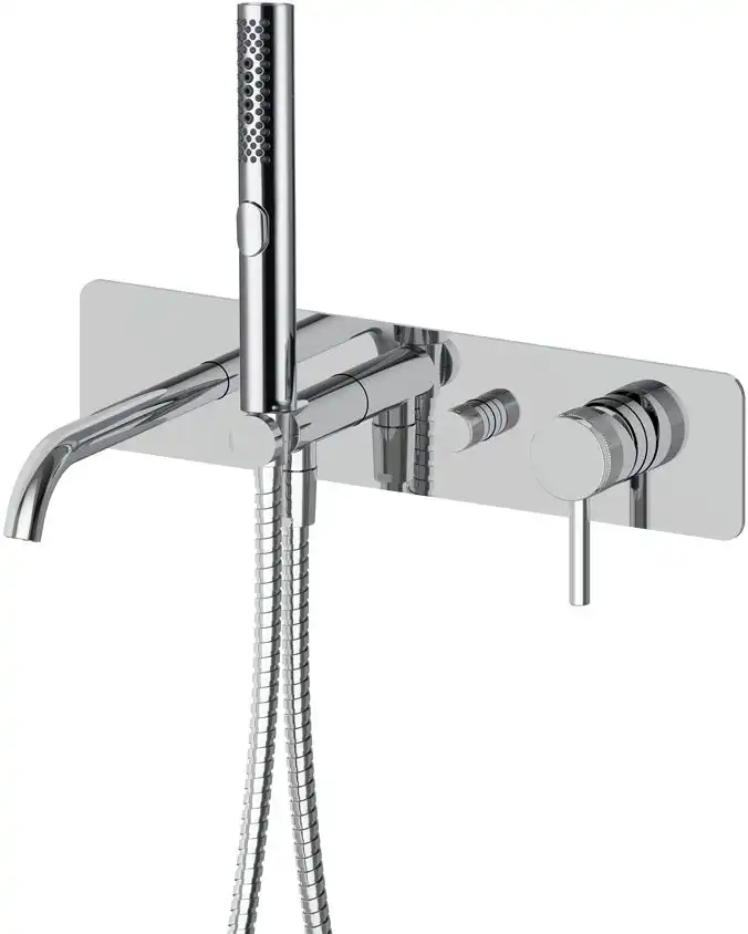 Смеситель для ванны с душем Allen Brau Priority 5.31A05-00 встраиваемый, с внутренней частью, Хром фото 1