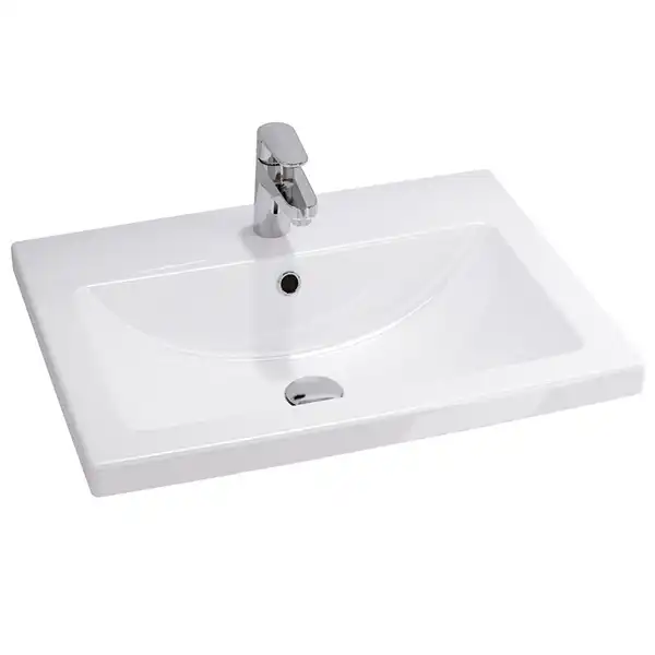 Тумба с умывальником Comforty Лима 70 Антрацит, 00-00013686 фото 3