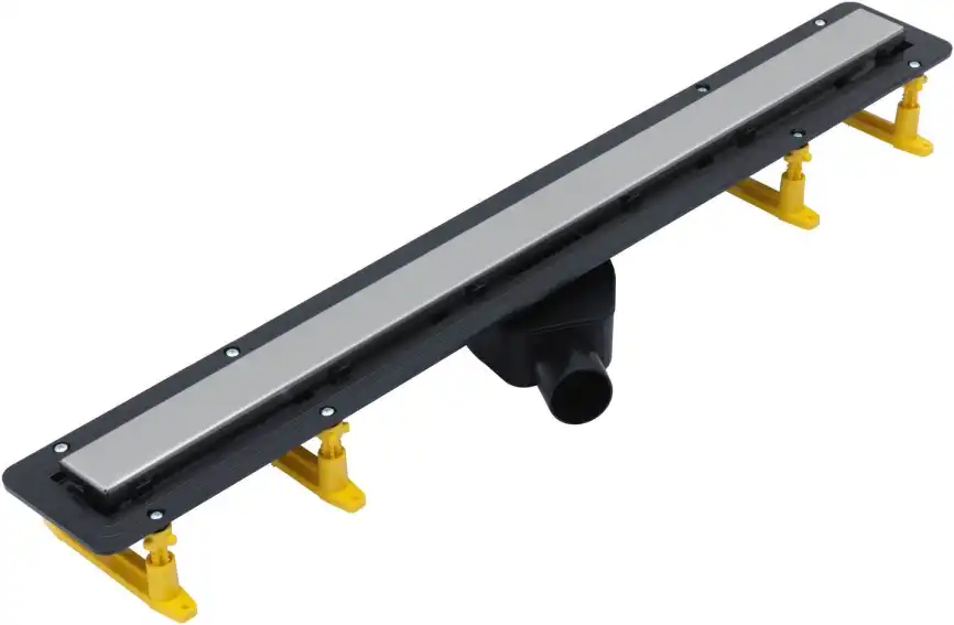 Душевой лоток Allen Brau Infinity 9.50006.SS 850 мм с решеткой под плитку, Хром матовый фото 1