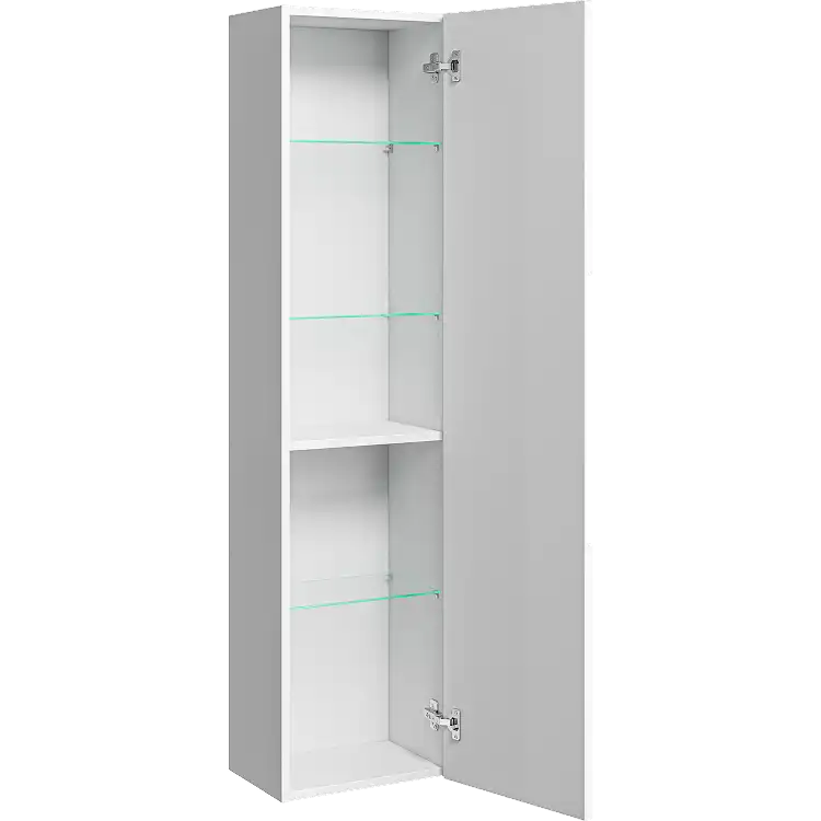 Пенал подвесной Aqwella Vancouver 35 VAN0535, цвет белый фото 2