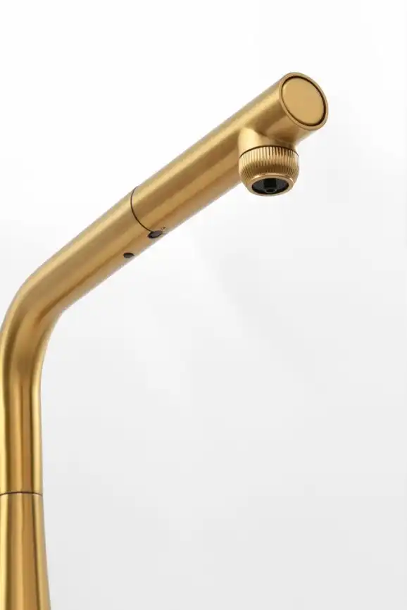 Смеситель для кухни AVS LineaPure elegant 837-161-BG, брашированное золото фото 32