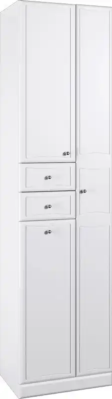 Пенал напольный Aqwella Barcelona 50 см, Ba.05.05, цвет Белый фото 1