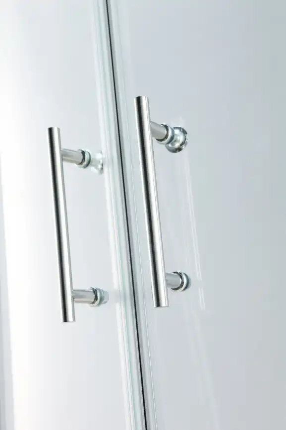 Душевой уголок CEZARES MOMENTO-R-2-80-C-Cr профиль Хром стекло Прозрачное фото 3