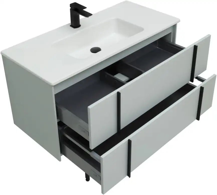 Тумба под раковину Allen Brau Reality 100 1.32007.PWM папирус матовый фото 34