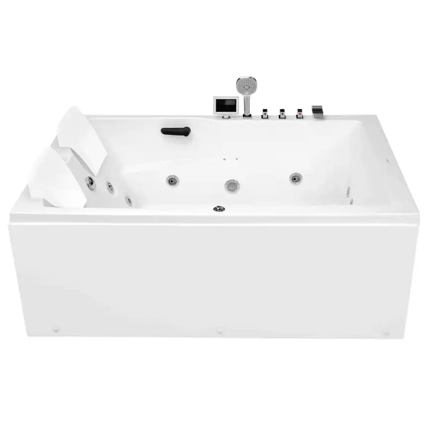 Акриловая ванна Gemy G9061 K R 181х121 с гидромассажем, правая фото 2