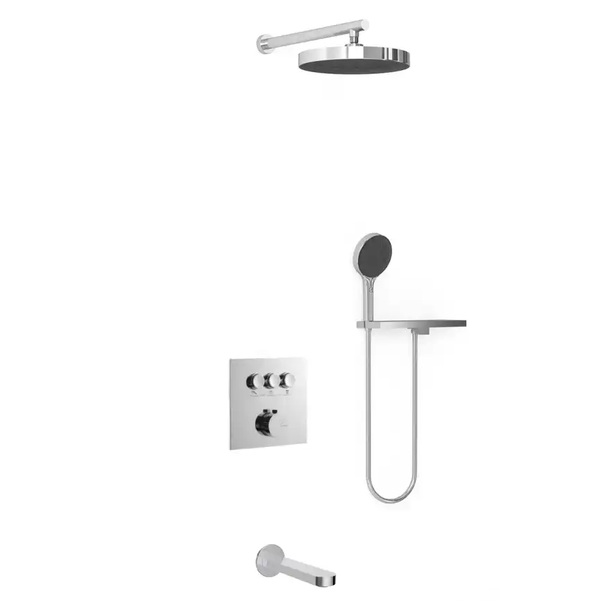 Душевая система  Vincea Inspire VSFW-431I2RCH VSFW-431I2RCH встраиваемая, хром фото 2