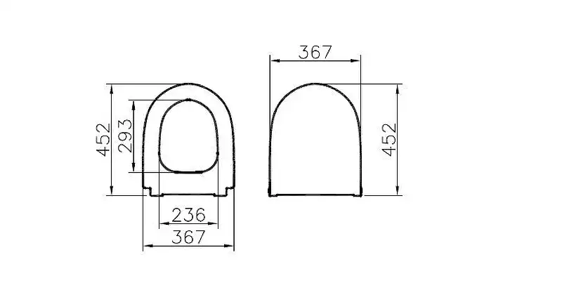 Крышка-сиденье VitrA Sento 130-003-009 с микролифтом белый фото 2