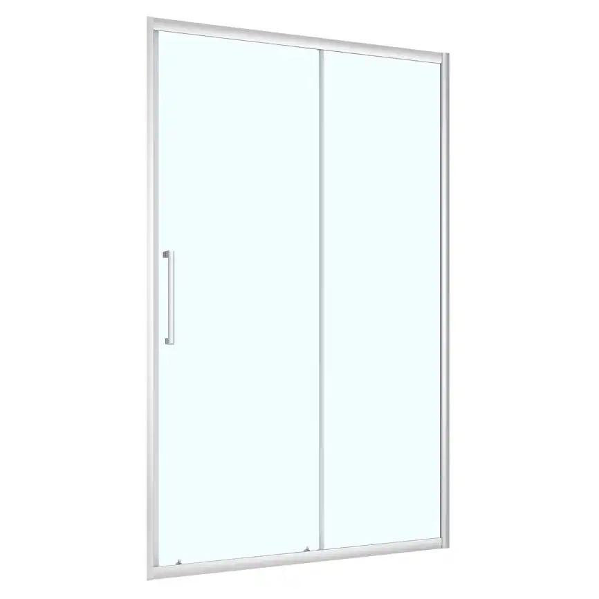 Душевая дверь Loranto 110 CS-AB03C-110, профиль хром, стекло Прозрачное фото 1