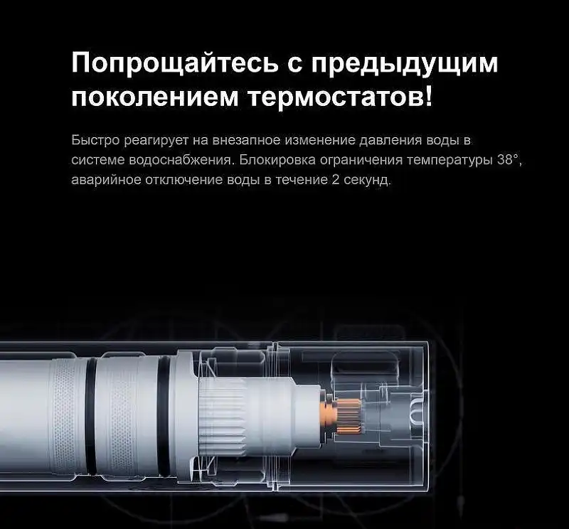 Душевая система Gappo G2491-8 с тропическим душем и термостатом, Белый / Хром фото 6