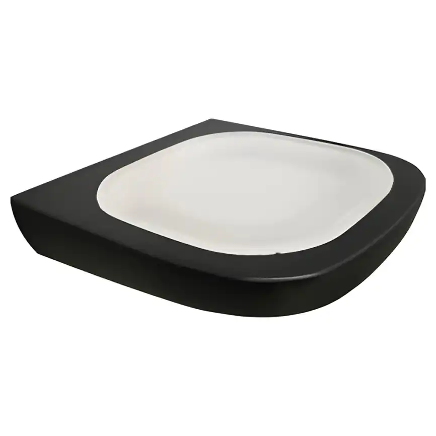 Мыльница подвесная AVS Neo, черная фото 1