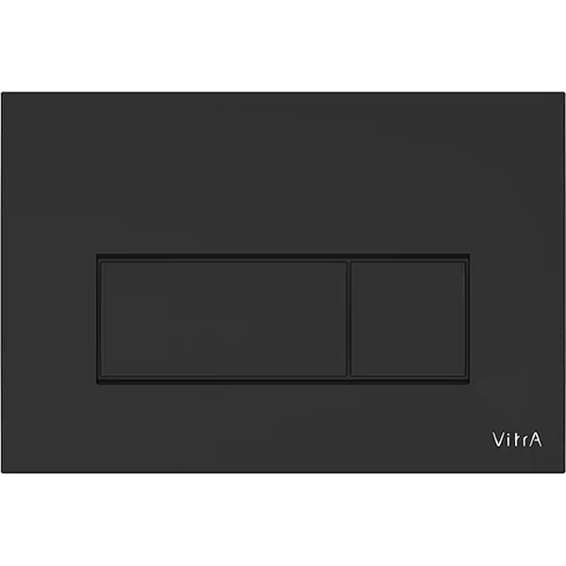 Клавиша смыва Vitra Root Square 740-2311 Черная матовая фото 1