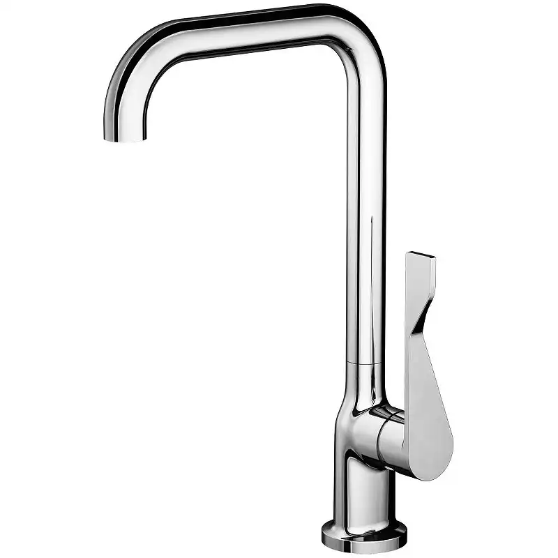 Смеситель для кухни Aquatek Вега AQ1083CR поворотный излив, Хром фото 1