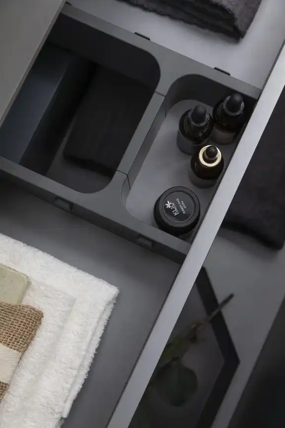 Тумба под раковину Allen Brau Infinity 85 1.21002.AM антрацит матовый фото 20