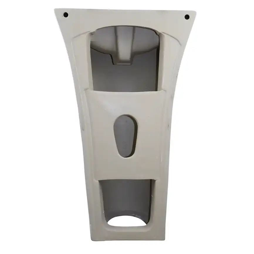 Раковина напольная AZARIO FRETTA ROUND 480x420x835 отдельностоящая (AZ-307) фото 5