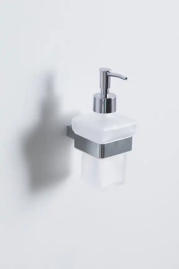 Дозатор для жидкого мыла Allen Brau Infinity 6.21006-00 белый/хром фото 3