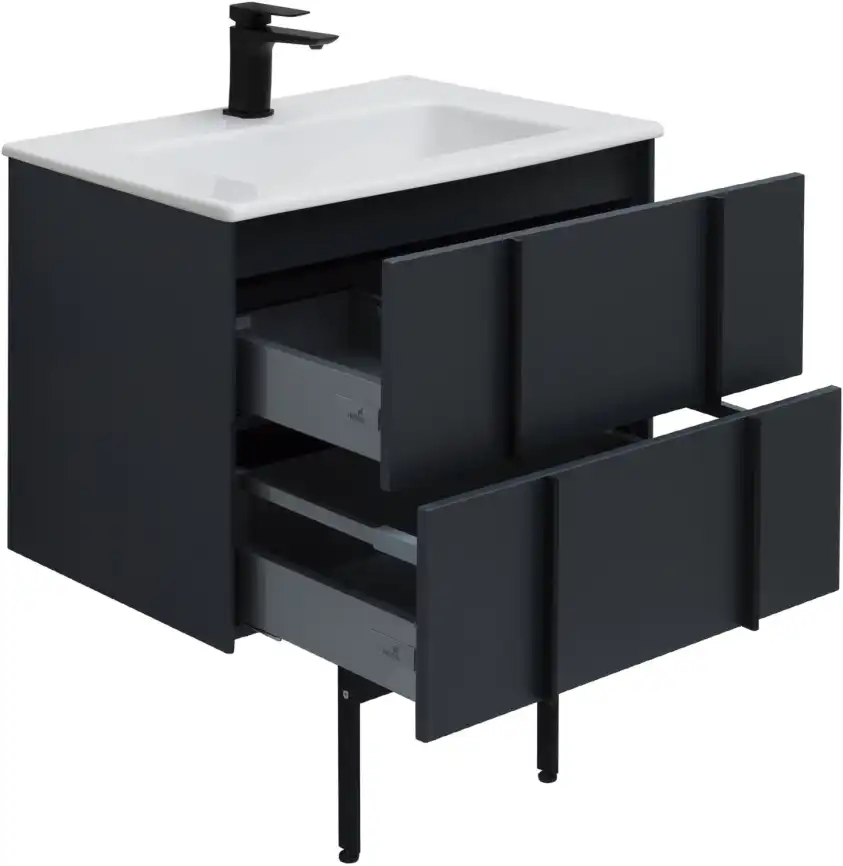 Тумба под раковину Allen Brau Reality 70 1.32004.AM антрацит матовый фото 35