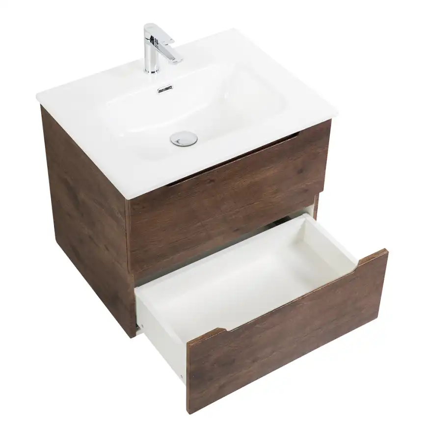 Тумба под раковину BelBagno ETNA-700-2C-SO-RW-P подвесная Rovere Moro фото 4