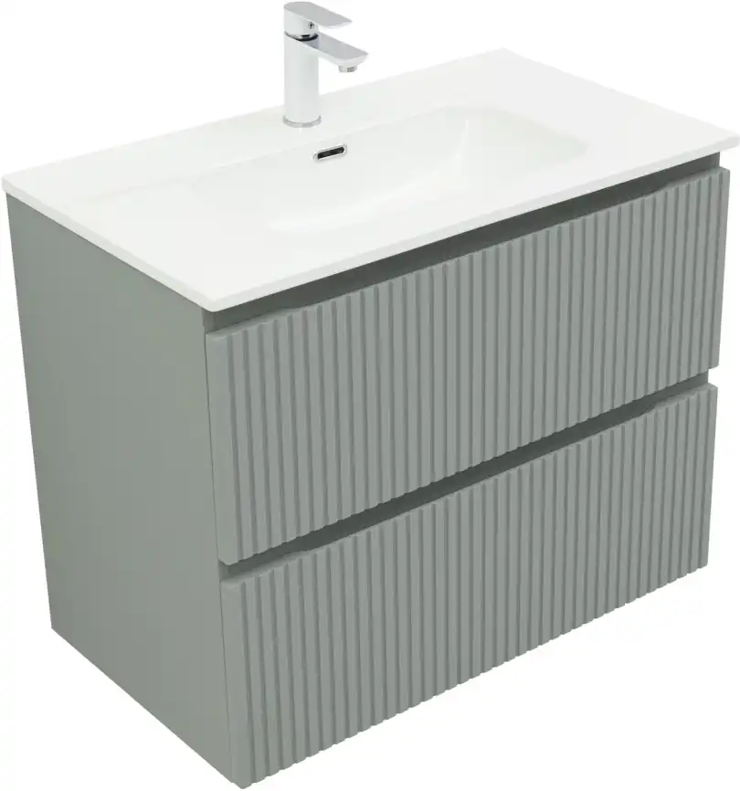 Тумба под раковину Aquanet Джейн (Flat) 80 мисти грин 335434 фото 5