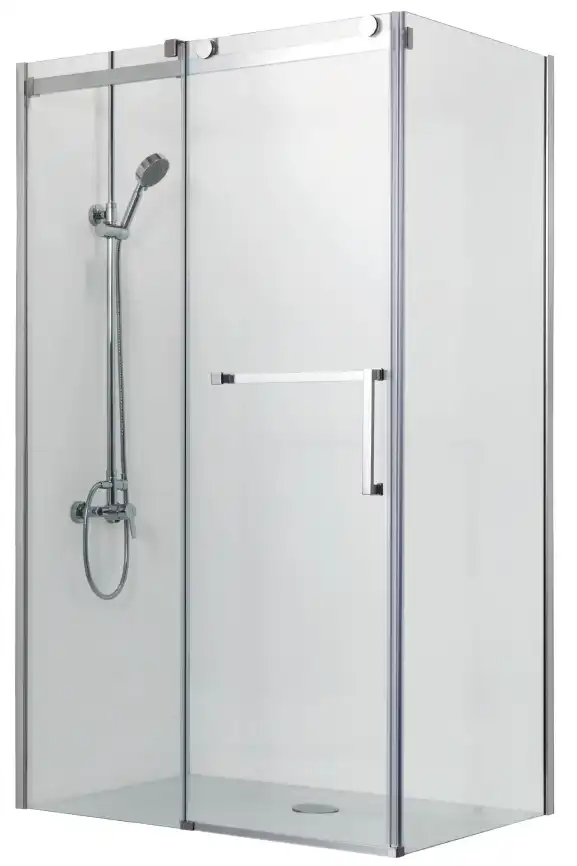 Душевой уголок Azario Vancouver 120х100х200 AZ-NKF1131L 1000 профиль Серебро, стекло Прозрачное фото 3