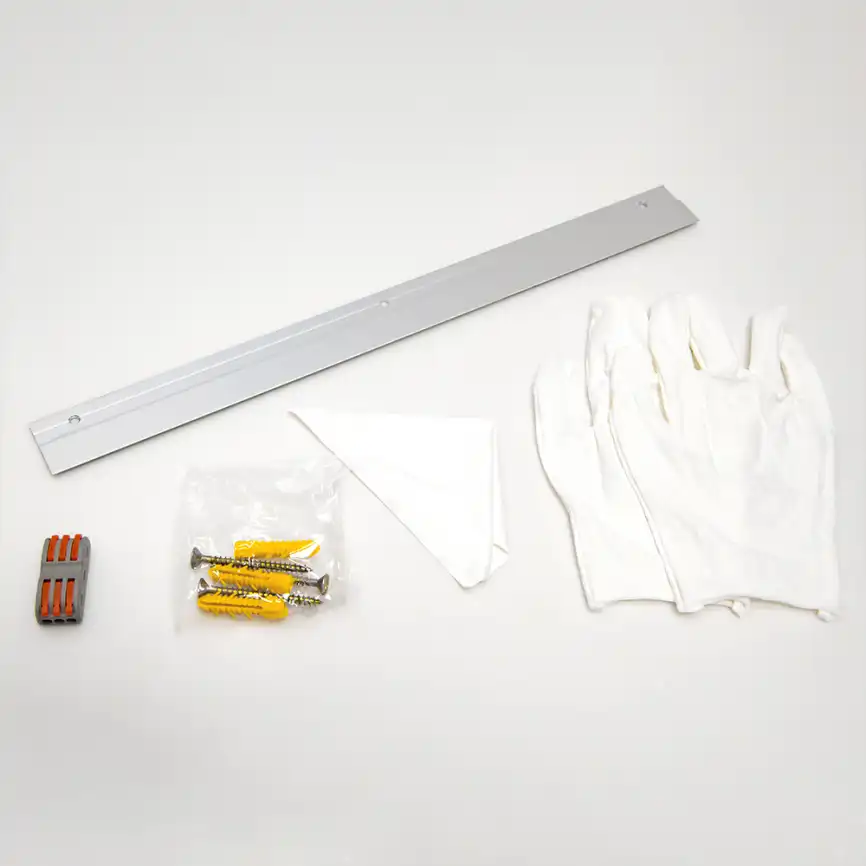 Зеркало с подсветкой AVS VI 70x100 см, антипар, черное матовое фото 11