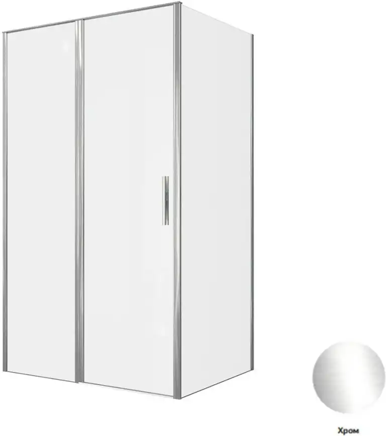 Душевой уголок Allen Brau Priority 120x90 3.31031.00 + 3.31043.00 хром фото 1