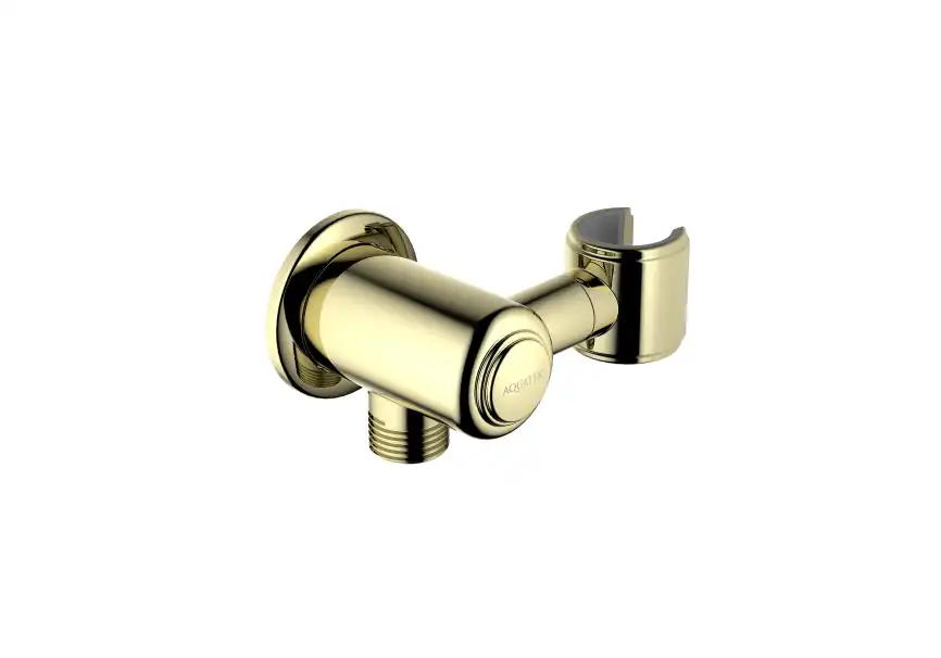 Шланговое подключение Aquatek КЛАССИК AQ2462PG, Золото глянцевое фото 4