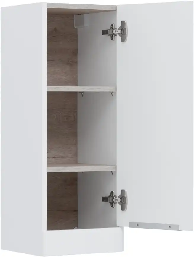 Шкаф-пенал Aquanet Ирис new 30 белый глянец 310155 фото 9