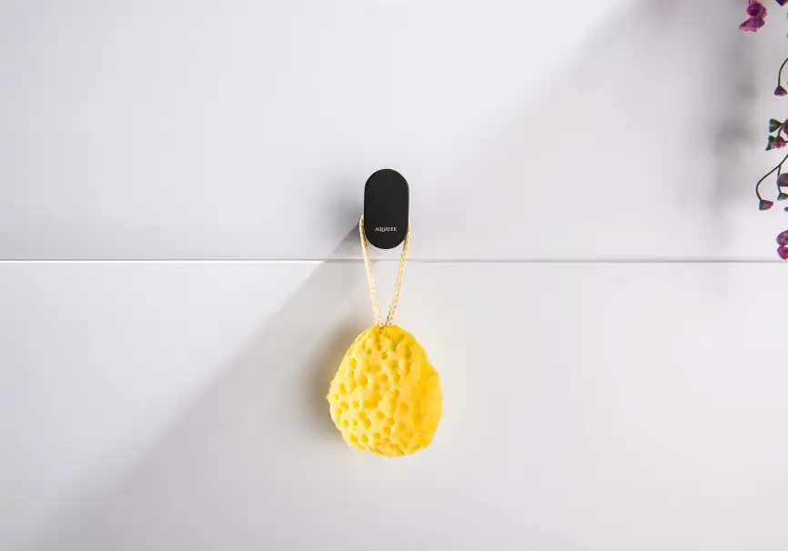 Крючок для полотенец Aquatek Лира AQ4425MB, Черный матовый фото 3