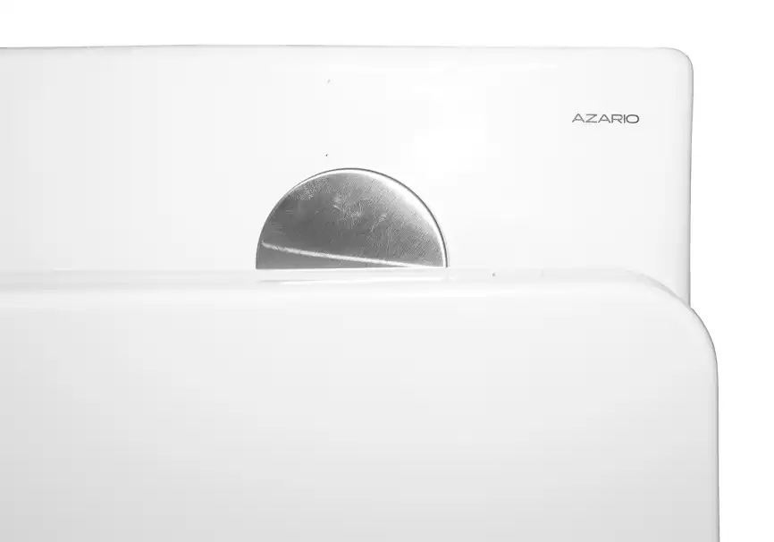 Подвесной унитаз Azario Hugo AZ-10007 безободковый, с сиденьем микролифт, Белый глянцевый фото 10