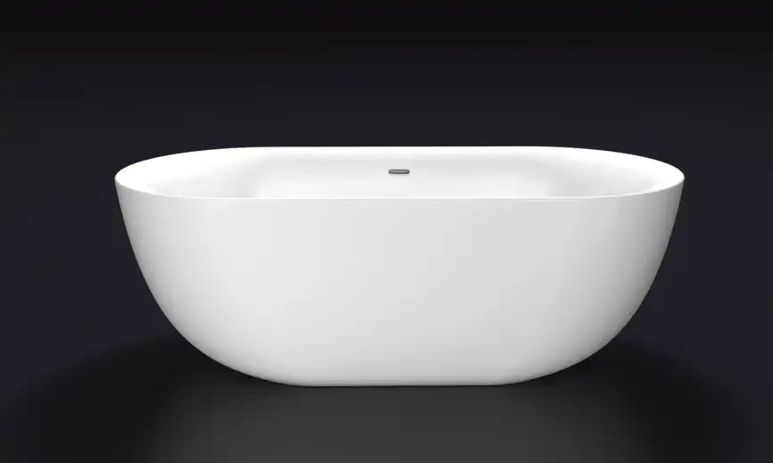 Акриловая ванна BELBAGNO 150х78 BB27, отдельностоящая, Белая глянцевая фото 1