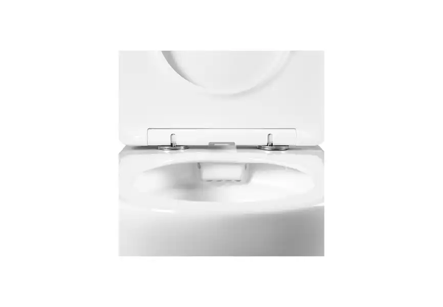 Подвесной унитаз Aquatek Оберон AQ1363W-00 безободковый, с сиденьем микролифт, Белый фото 6