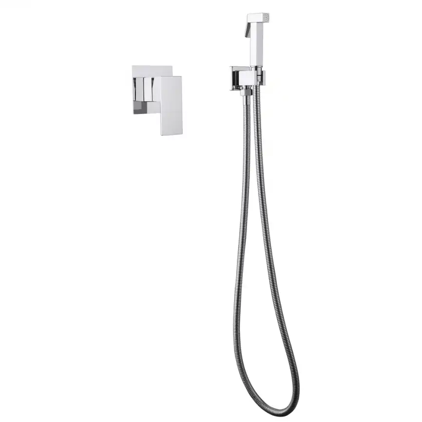 Смеситель ABBER Daheim AF8225 с гигиеническим душем, хром фото 2