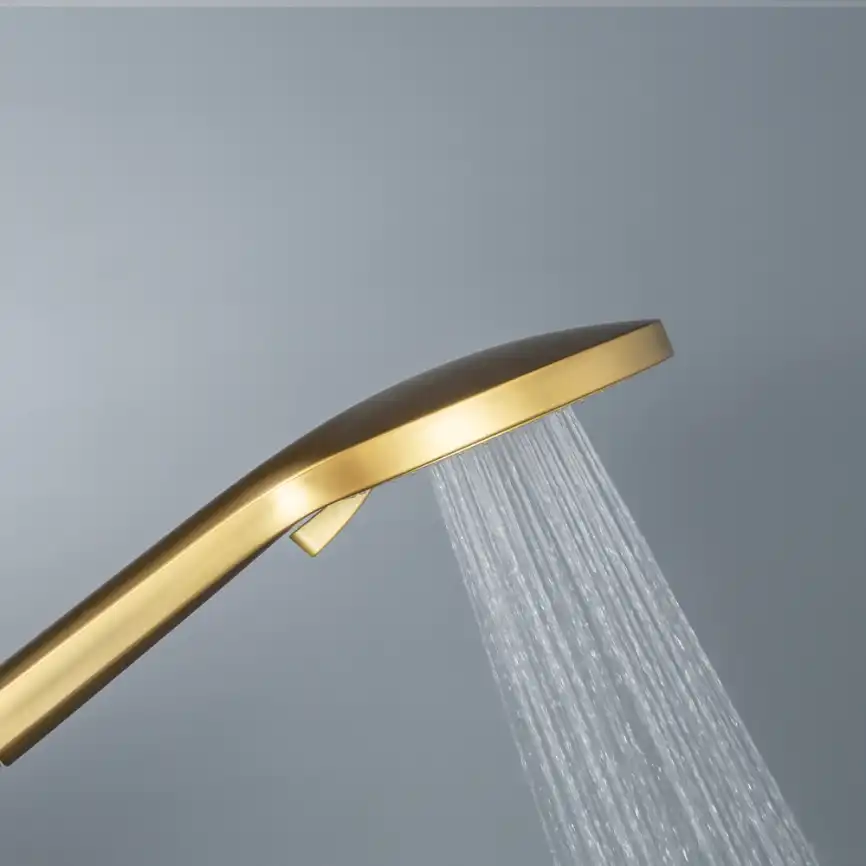 Душевая система AVS Elegant 811-421-BG, брашированное золото фото 13