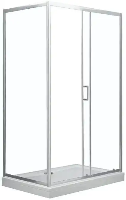 Душевая дверь Aquanet  120 см, SD-1200A, профиль Хром, стекло Прозрачное фото 4