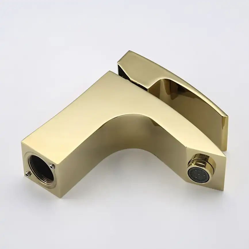 Смеситель для раковины Gappo G1007-13, Золото глянцевое фото 2