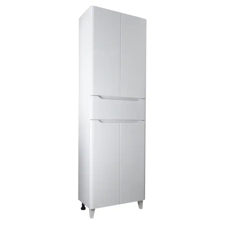 Шкаф-пенал Azario Lotos 60 CS00083928, напольный, Белый фото 2