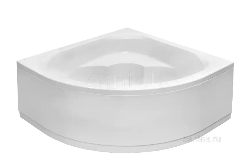 Акриловая ванна Santek Канны 150х150 1WH111983,  Белая фото 2