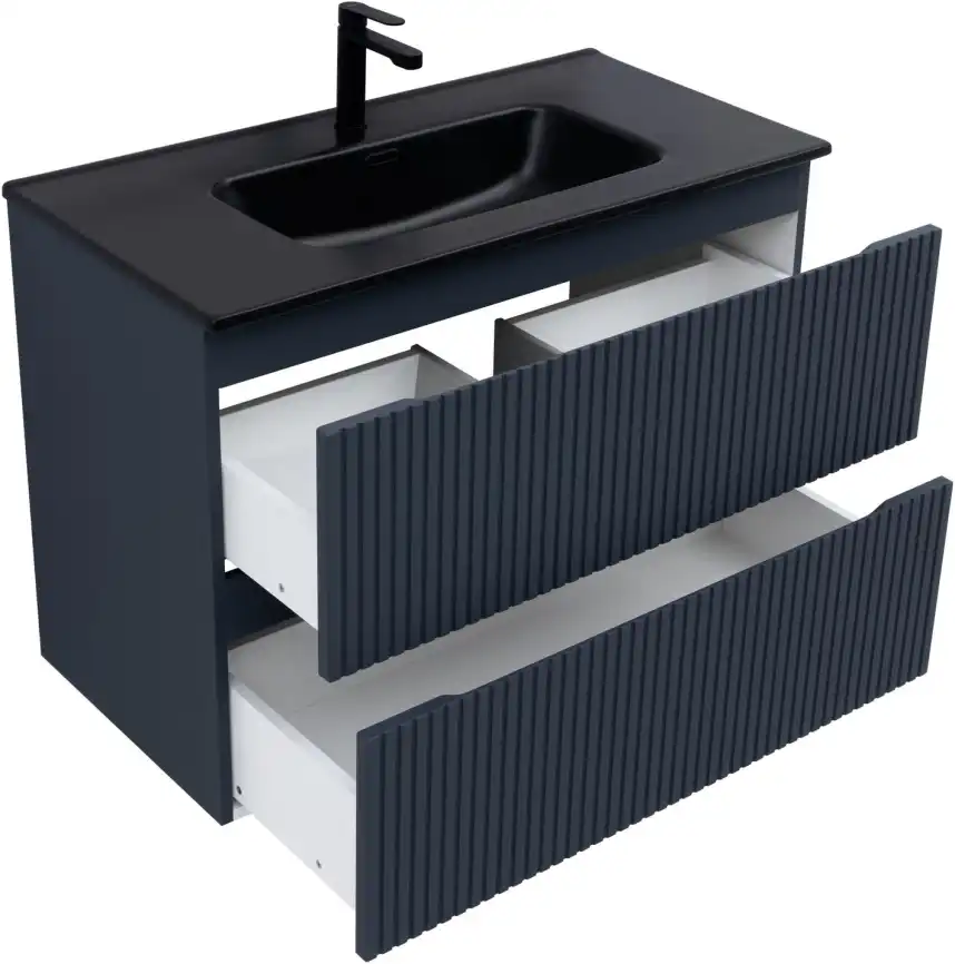 Тумба под раковину Aquanet Джейн (Flat) 90 маренго, подвесная, 335430 фото 4