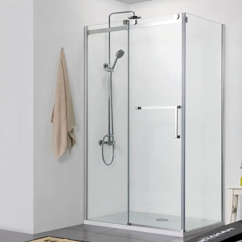 Душевой уголок Azario Merrit 120х90х200 AZ-NKF1131-L 900 профиль Серебро, стекло Прозрачное фото 1