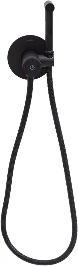 Смеситель с гигиеническим душем Allen Brau Liberty 5.33005-31 (с внутренней частью) черный матовый фото 5
