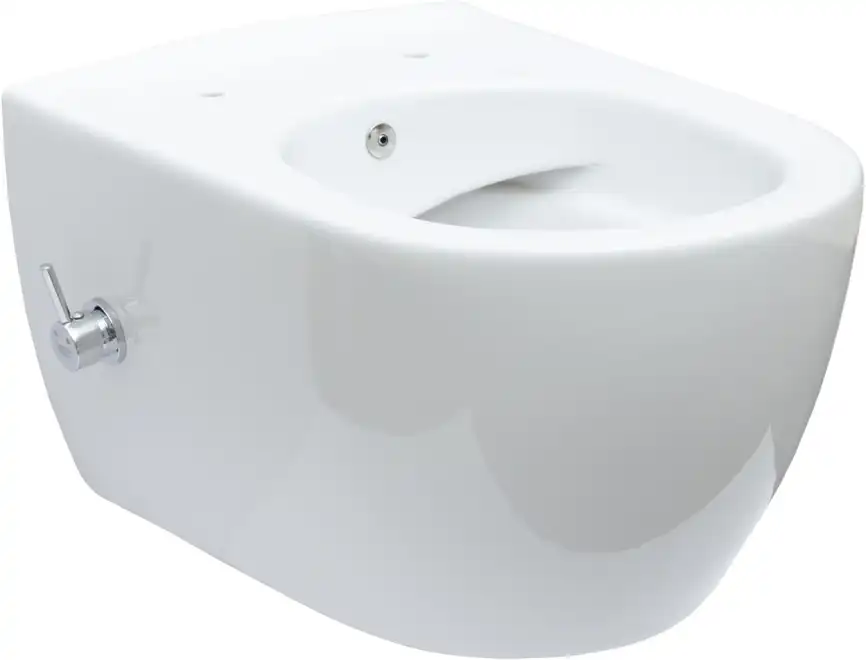 Унитаз подвесной Logan Logan L5W CITY с функцией биде 019100-u-01, белый фото 10