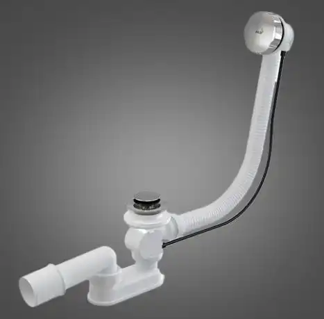 Слив-перелив для ванны Kolpa San QUAT A55K-65 полуавтомат, Хром фото 1