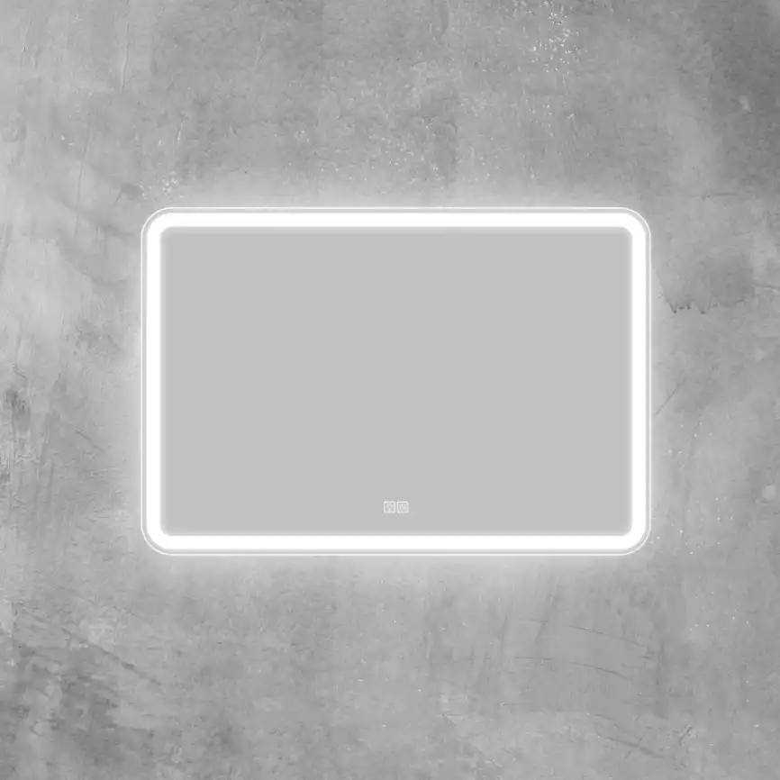 Зеркало BelBagno MARINO 90х60 SPC-MAR-900-600-LED-TCH-WARM с подстветкой, сенсорный выключатель, с подогревом фото 3